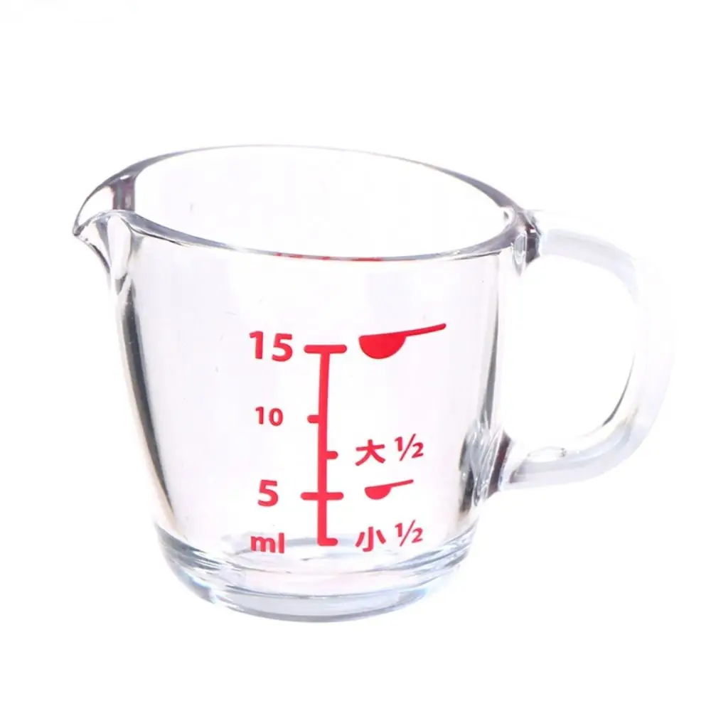 Transparent Simple Quantitative Baking Graduated Minie Measuring Cup Beaker Coffee Cup Milk Powder Cup