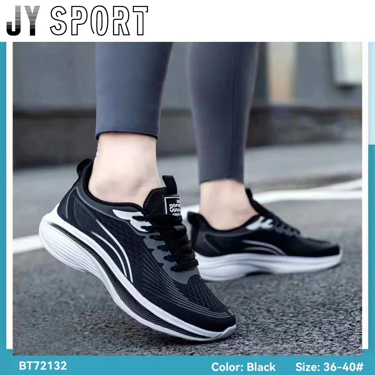 Flyweave Mesh Sneakers for Women Lightweight Breathable Casual Woman's Sports Shoes Rebound Non-Slip Outdoor Running Shoes