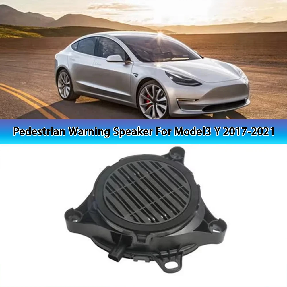 Car Horns and Alarms for Tesla Model 3/Y Car Buzzer Boombox Pedestrian Warning Speaker 1299965 1299965-00-A Auto Interior Parts