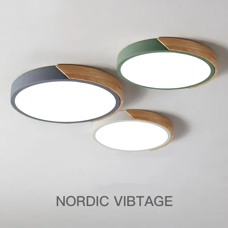 

Modern Led Ceiling Lights 220V 110V Panel Light Led Lamp 12W 24W 30W Ceiling Lamps for Living Room Kitchen Decor Indoor Lighting
