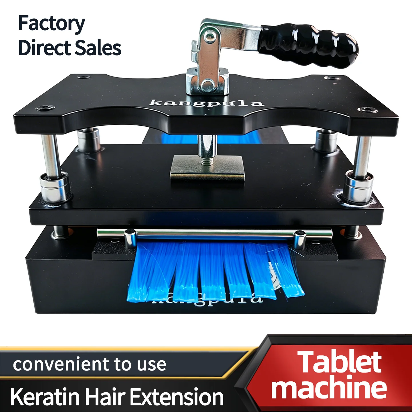 

keratin k tip extension tool kit k-tip machine Flat plate hair extension manufacturing machine pro