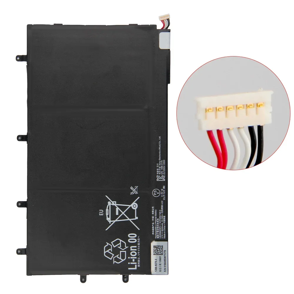 Replacement Battery LIS3096ERPC For SONY Xperia Z Tablet 1ICP3/65/100-3 6000mAh Quality Batteries With Tool