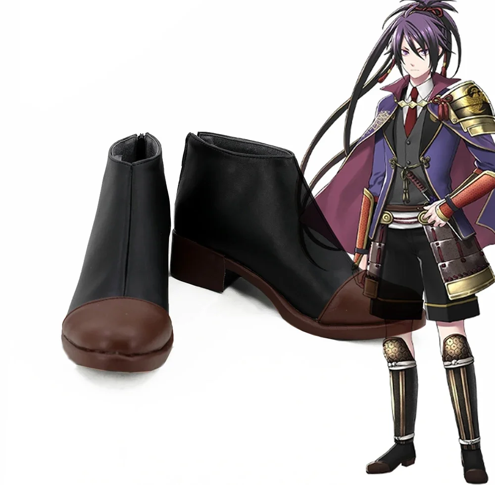 

Touken Ranbu Online Fudou Yukimitsu Cosplay Boots Shoes Custom Made