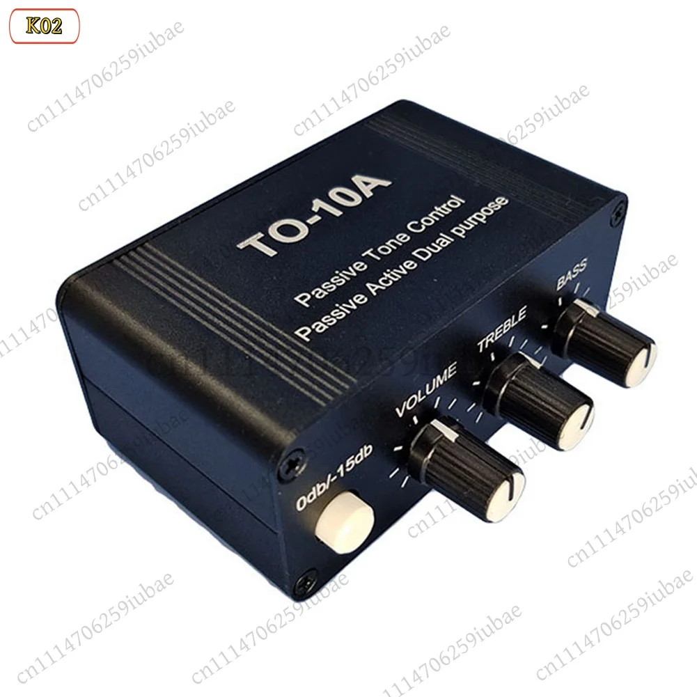 5532 Dual Op Amp Front Audio Amplifier Stereo Tube Preamp Treble Mid Bass Tone Control Volume Attenuator 2-in-1 Board