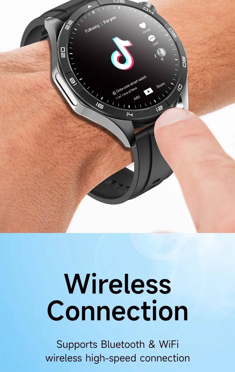 LM01 스마트 시계 남성 여성 4G 5G 네트워크 SIM 카드 안드로이드 1.43'' AMOLED 듀얼 카메라 GPS Wifi Google Play Stor