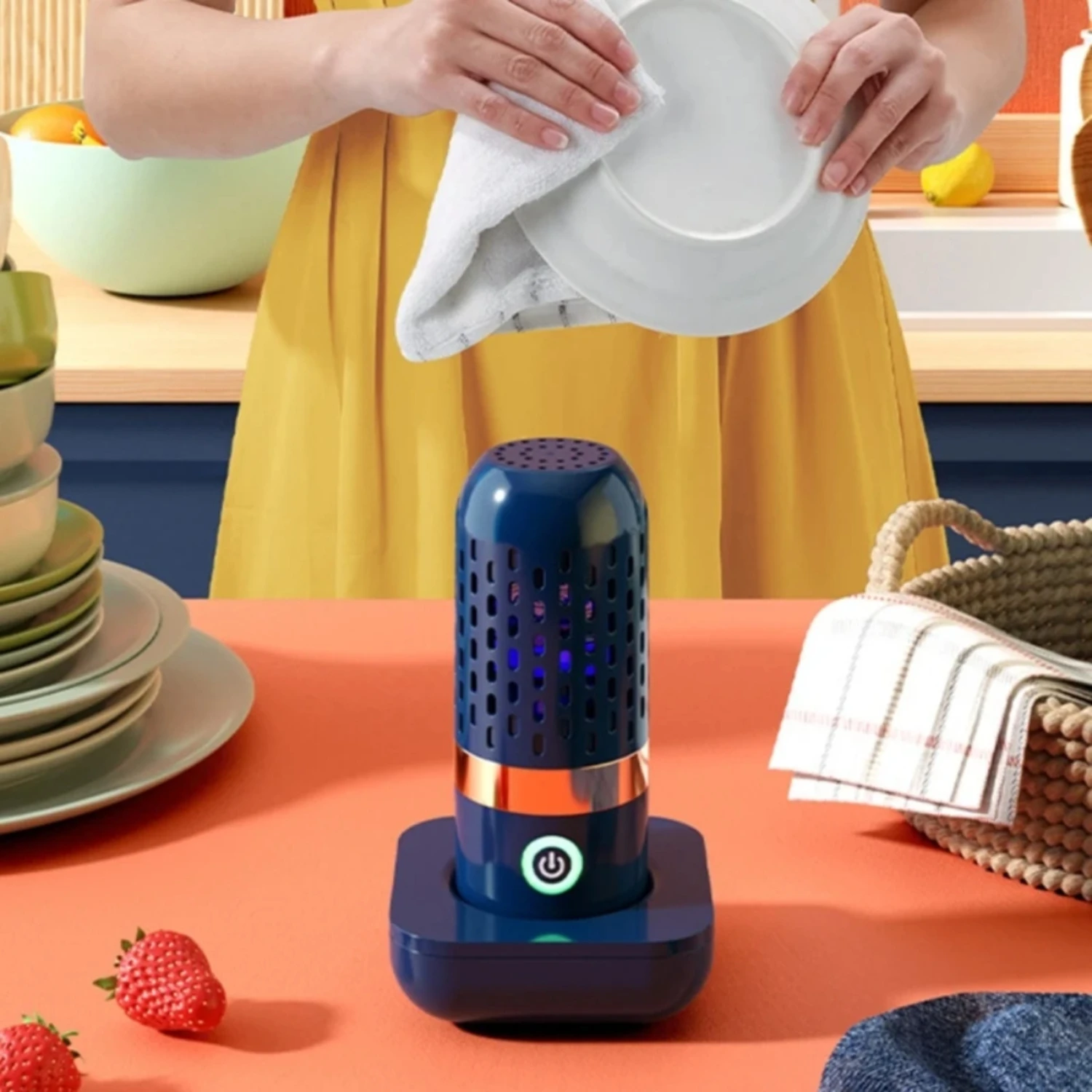 Fruit and Vegetable Cleaner Device Washing Machine  Gadget-Food Purifier for Deep Cleaning Fruits Tableware New Dropship