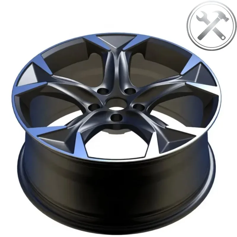 

Newly Design Customized Forged Wheels 17-21 Inch 5 Holes Machine Face Personalized Aluminum Alloy Passenger Car Refit Rims