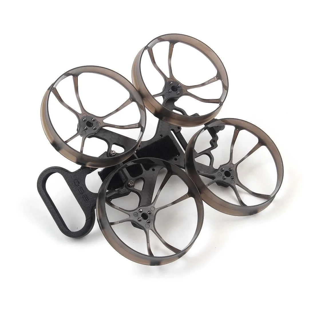 Holybro Kopis Cinewhoop 2,5 "Repuestos de marco FPV-placa inferior de fibra de carbono, protector de hélice para reemplazo de drones FPV Cinewhoop