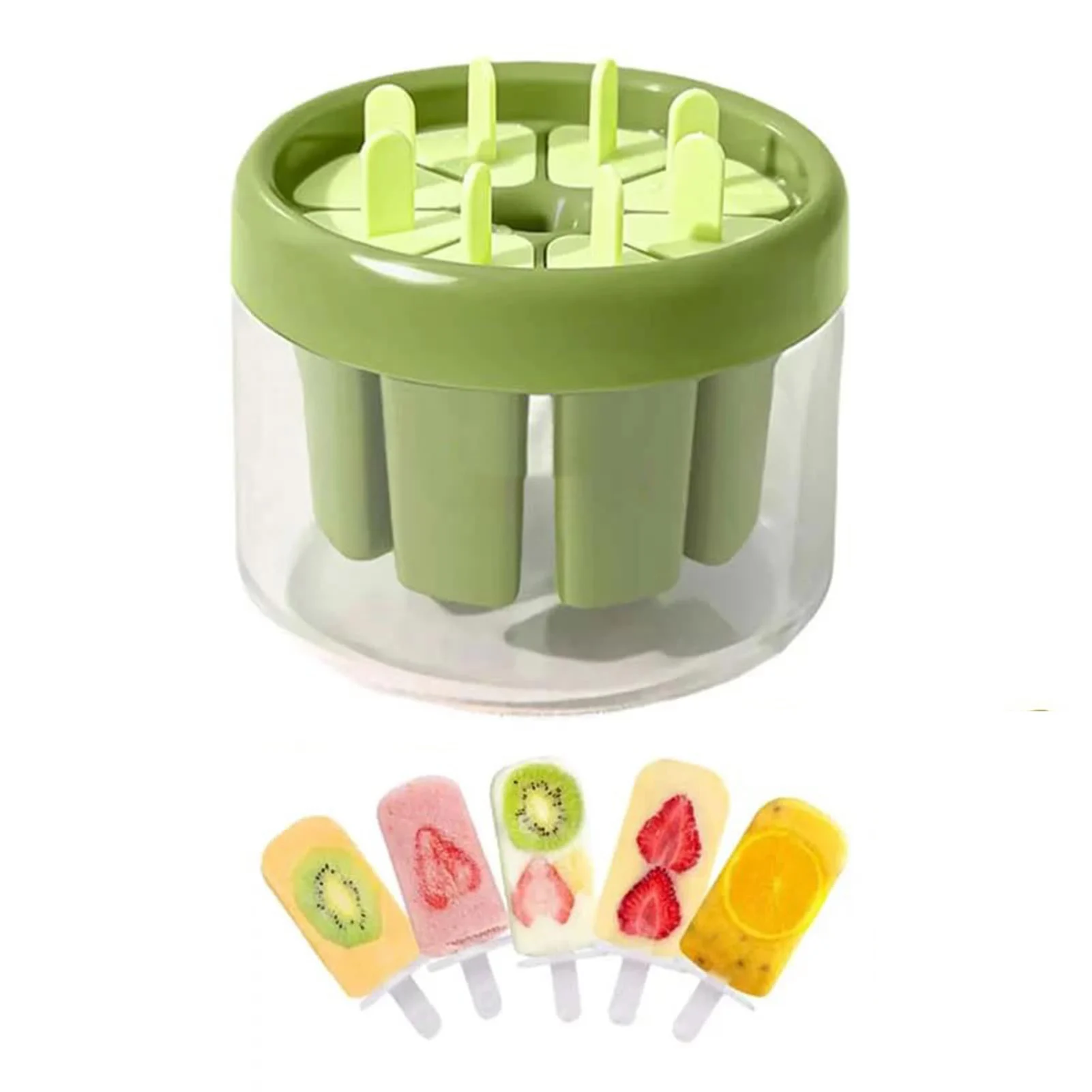 

1Pcs Diy Homemade Ice Cream Mould Plastic Ice Popsicles Maker Ice Cream Mold For Children Boys Girls Summer Xuan-us