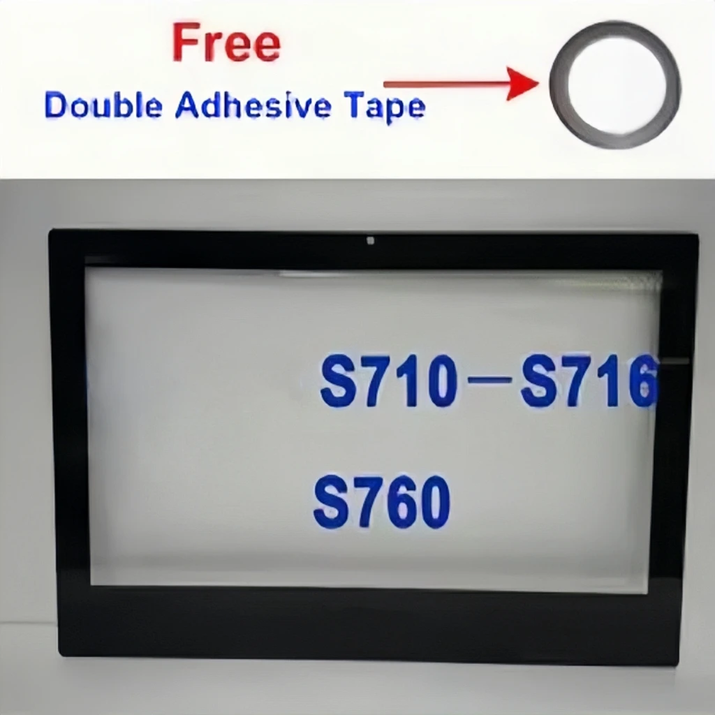 

New 21.5 inch all-in-one For Lenovo S710 S712 S713 S714 S715 S716 S760 outside screen glass For Lenovo S710－S716 Lenovo S760