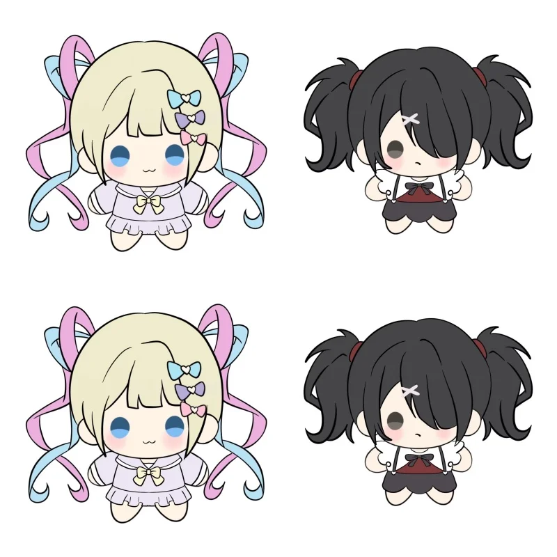 Llavero Colgante de Mochila Suave y Adorable de 10cm, Personaje KAngel (あめちゃん) del Anime/Videojuego NEEDY GIRL OVERDOSE, Regalo de Halloween para Estudiantes