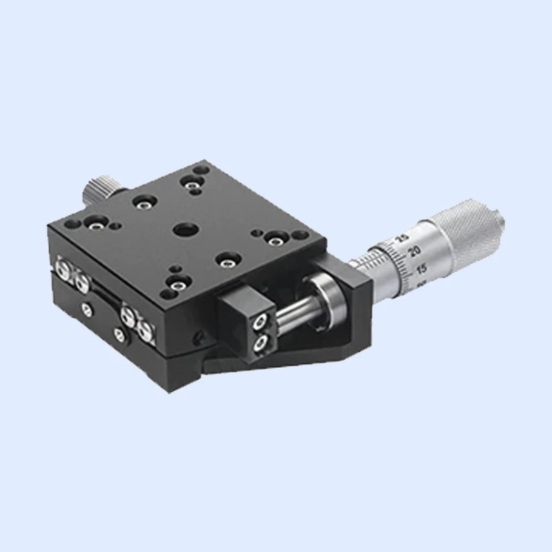 

The size of the manual corner position table fine-tuning arc-shaped slide is 40×40, with an Angle of ±5° and ±7°