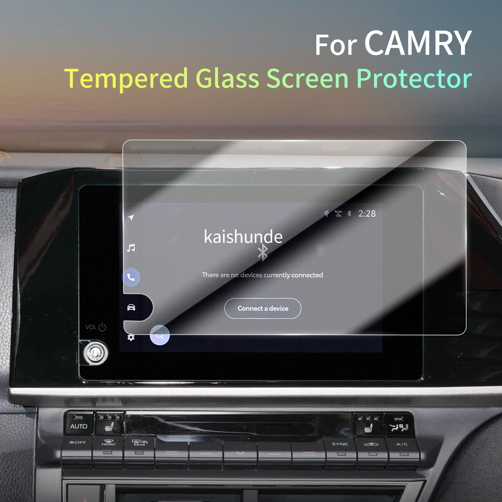 

Car Stickers Meters Protector For 26 TOYOTA CAMRY Tempered Glass Protective Film Display Navigation Vehicle