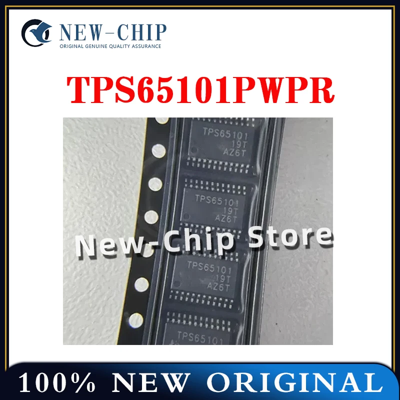 5PCS-100PCS/LOT  TPS65101PWPR  TPS65101  HTSSOP24   Linear voltage regulator chip   New Original