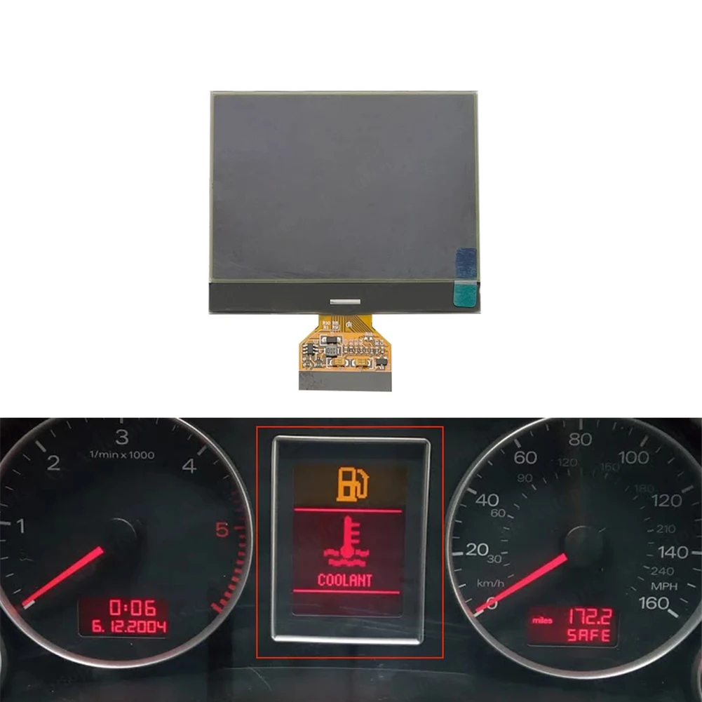 1×Instrument Cluster Display Fits For  ADI A4 B6 B7 2002--2008 28185BH30C Lcd Display Display Cluster Instrument Car Accsesories