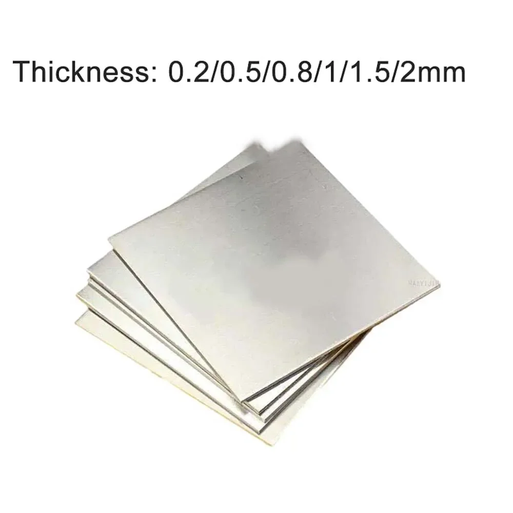 0.2/0.5/0.8/1.5/2mm White Brass Plate Cupronickel Argentan 18 Ni Tutenag Copper-Nickel Alloy Sheet