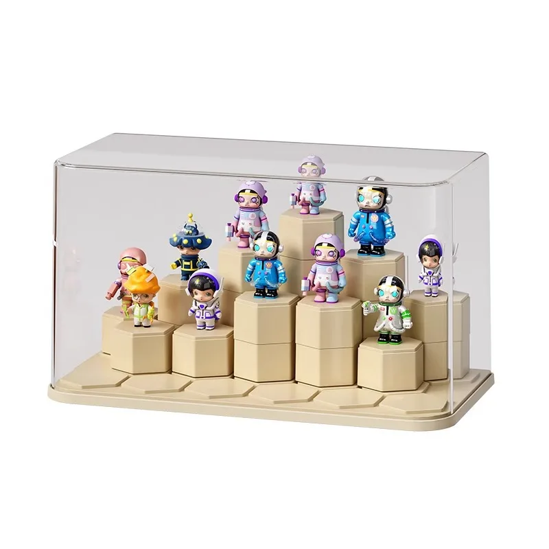 

Blind box display stand storage transparent dustproof acrylic figure toy building block display cabinet POP MART display box