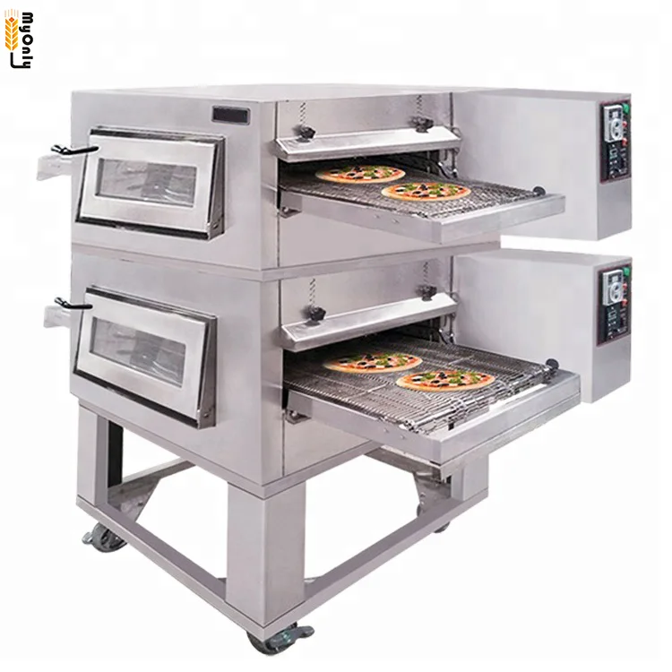 Wholesale Price Commercial Hot Air Conveyor Belt Ovens For Pizza Bakery