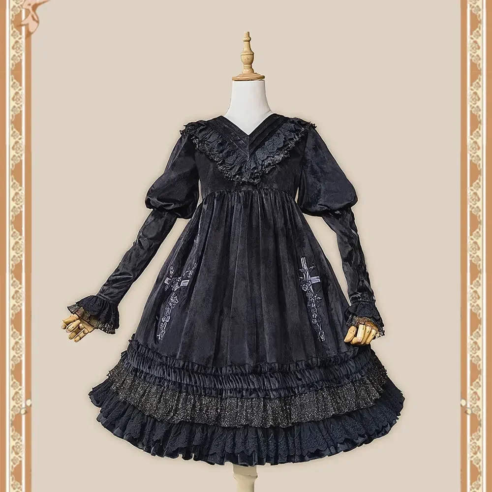 Holy Fruit-Robe Lolita Classique à Manches sulf, par Infanta