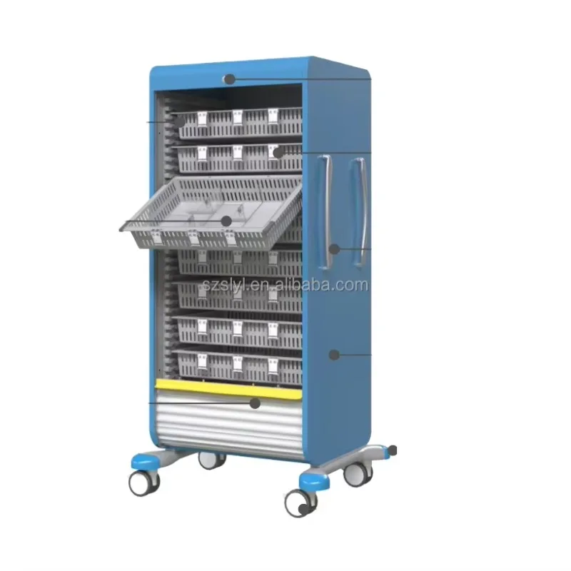 Modular Cabinet Trolley Drug Storage System