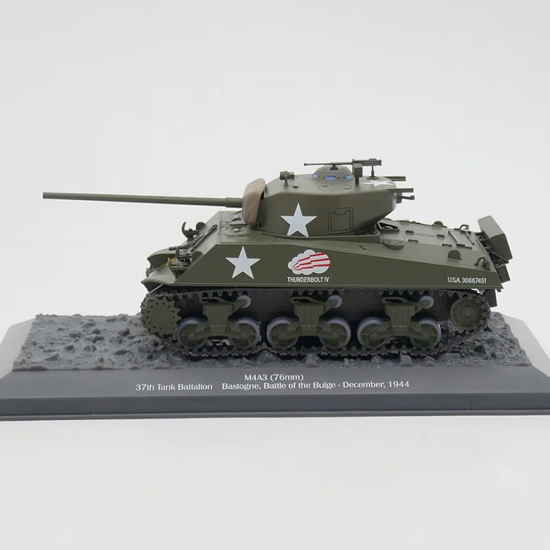 

Die cast M4A3 tank armored vehicle ratio: 1:43 alloy plastic model toy gift collection simulation display decoration