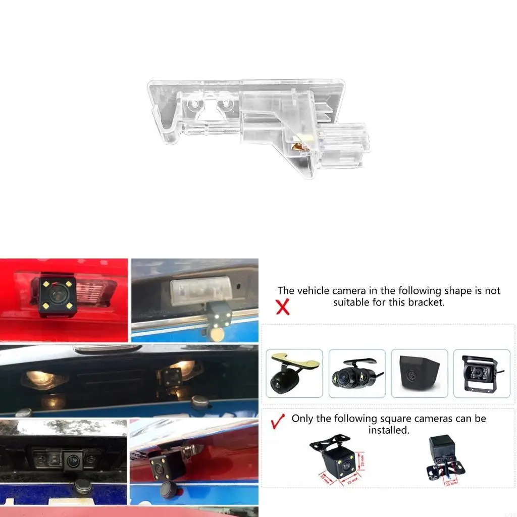 6XDF Portable Car Rear View Backup Parking Camera Bracket Holder for Case for Fluence