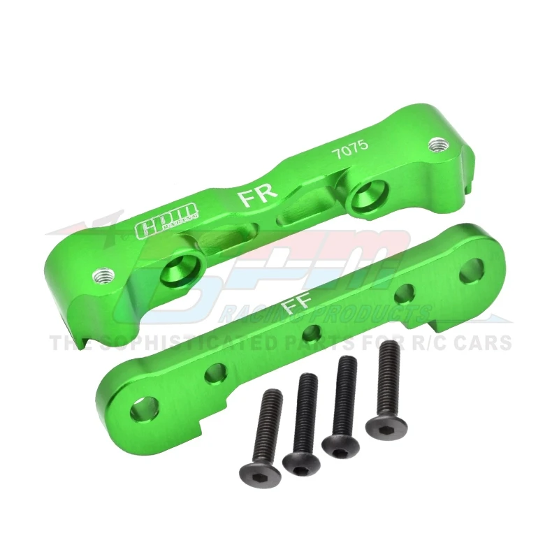 GPM para ARRMA 1/7 BIG ROCK FIRETEAM INFRACTION 1/8 Kraton Outcast 6S soporte de brazo de suspensión inferior delantera de Metal AR 330378   AR-AR-AR 330379