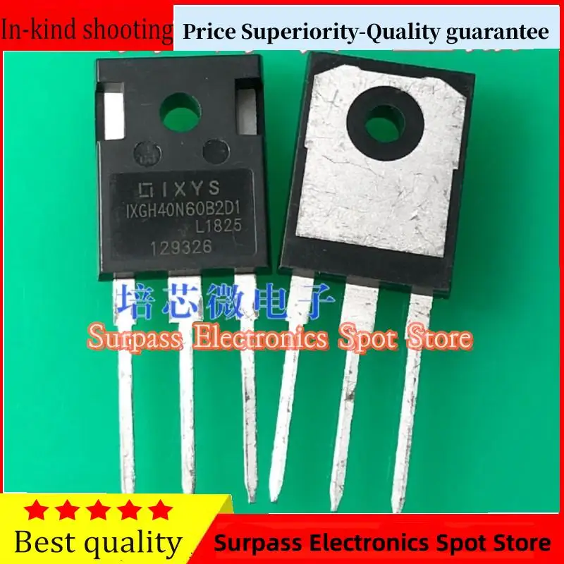 10PCS-100PCS  IXGH40N60B2D1  TO-247 IGBT 600V 40A  Price Superiority-Quality guarantee