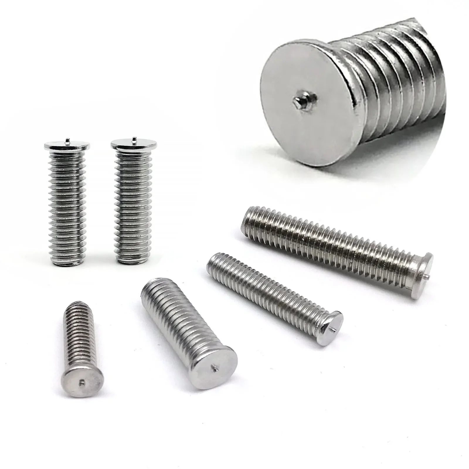 304 Stainless Steel Welding Screws/plant Welding Screws/spot Welding Screws 5/10/50 Pieces M3 M4 M5 M6 M8 M10