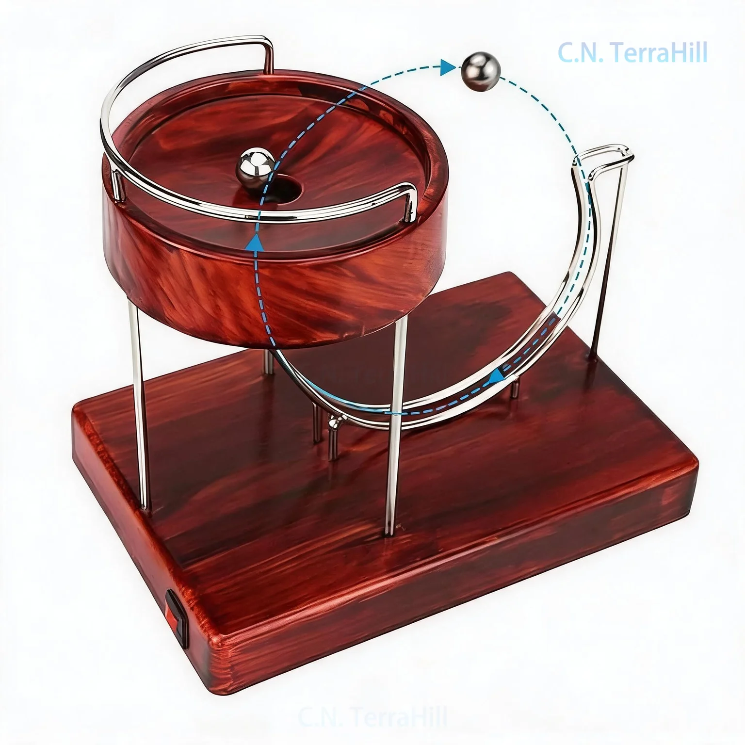 Kinetic Art Desk Decor Perpetual Motion Stress Relief Office Home Birthday Gift Model CN A ETI RTKI