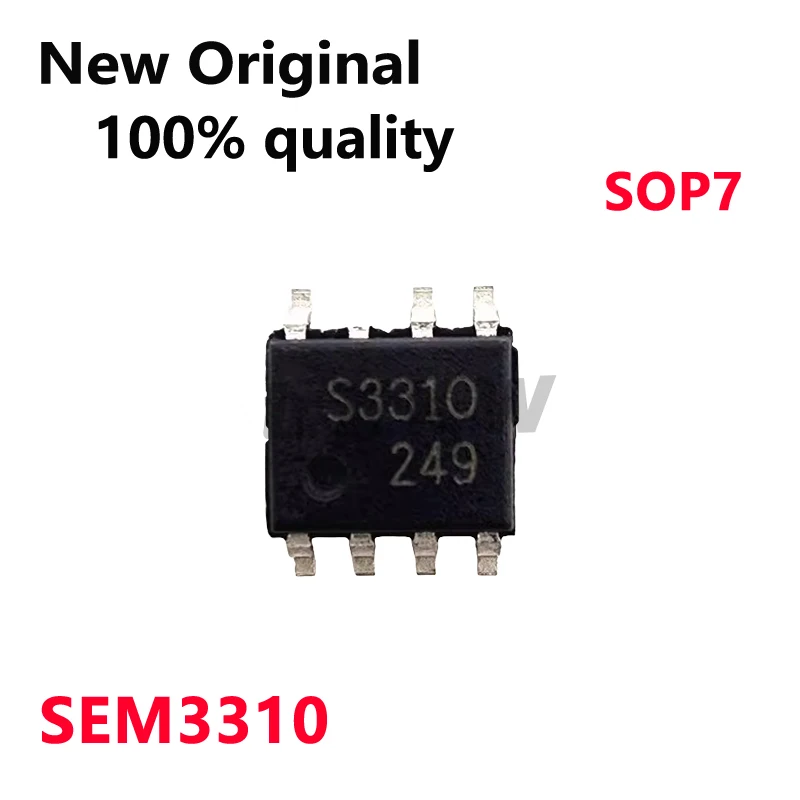 2-5/PCS New Original SEM3310 S3310 SOP7 Liquid crystal power driver chip In Stock