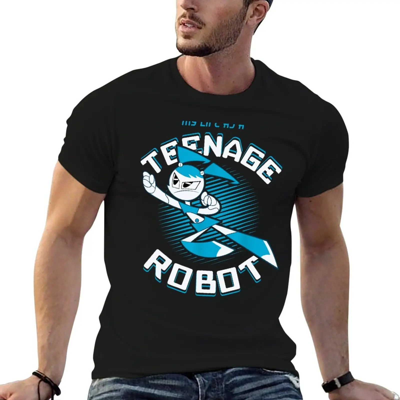 

XJ-9 Jenny Wakeman (My Life as a Teenage Robot) T-Shirt t shirts designer men t shirt cotton 100% T-Shirt