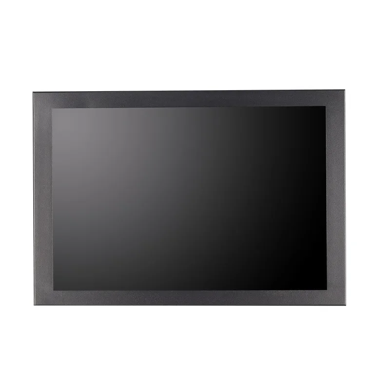 Display: 2K industrial security display, IPS screen, HDMI/VGA wall-mountable, reinforced industrial computer