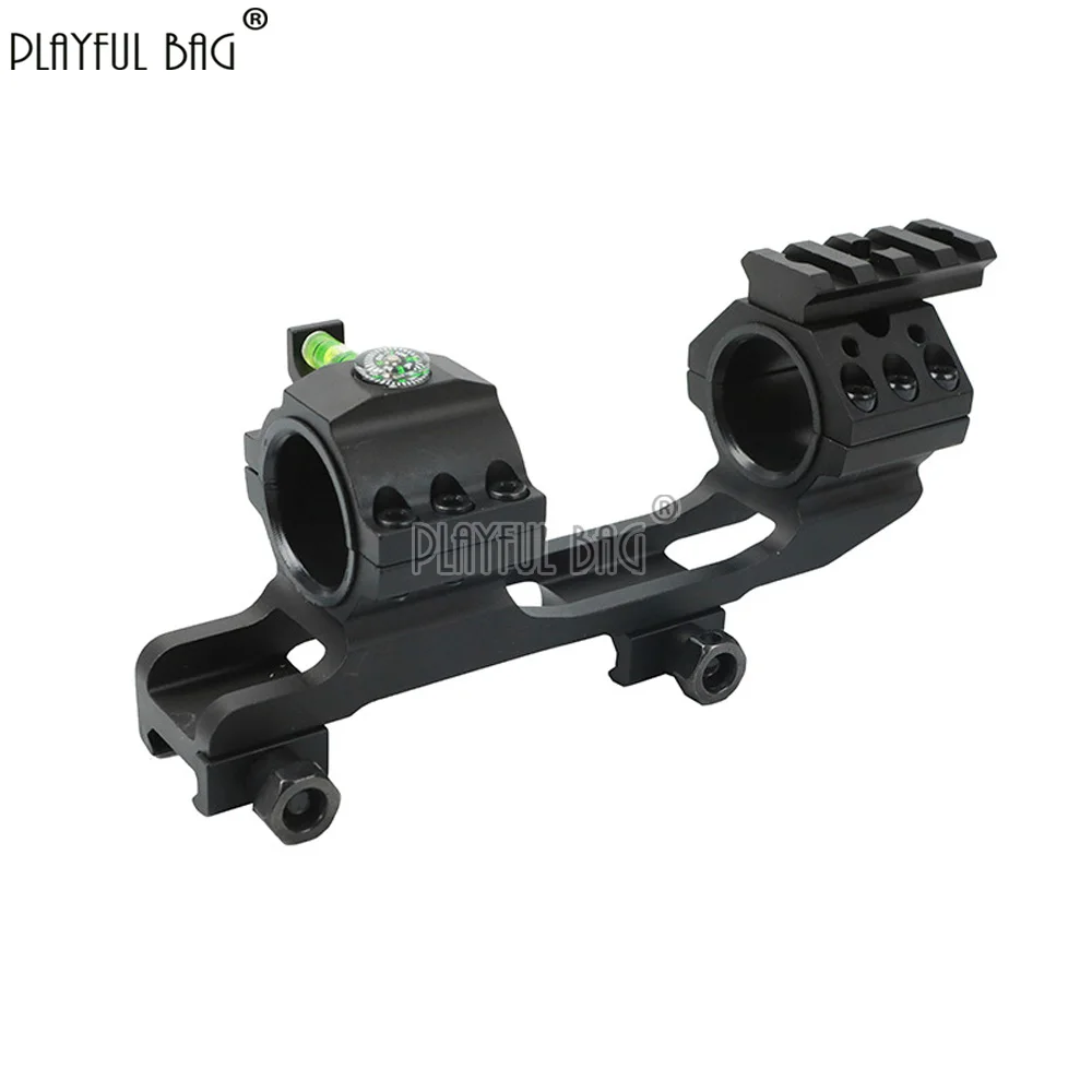 25.4mm/30mm Dual Ring Scope Mount with Integrated Bubble Level One-Piece Anti-Cant Scope Leveler for 20mm Rail QG434S