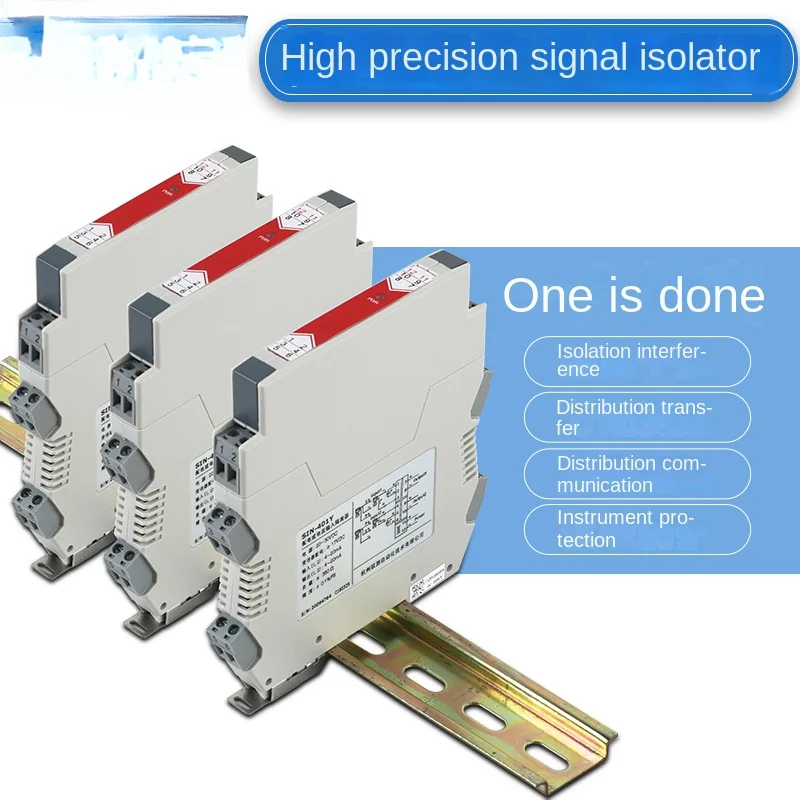 Isolator Distribution Cabinet One-Switch Two-Way 4-20mA to 0-10v Signal Isolator