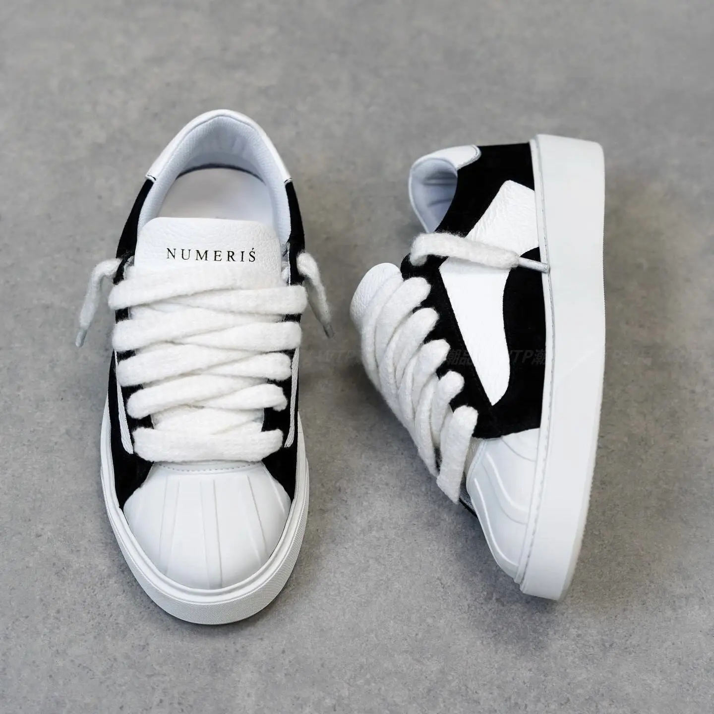 New Numeris Thick Bottom Casual Shoes Unisex Breathable All-Match Anti-Slip Skate Shoes for Youth in Various Seasons