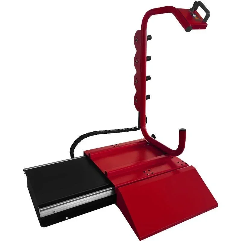 Dynamic balancing machine tire holder New linear slide rail device Thickened platform base Pneumatic lifting