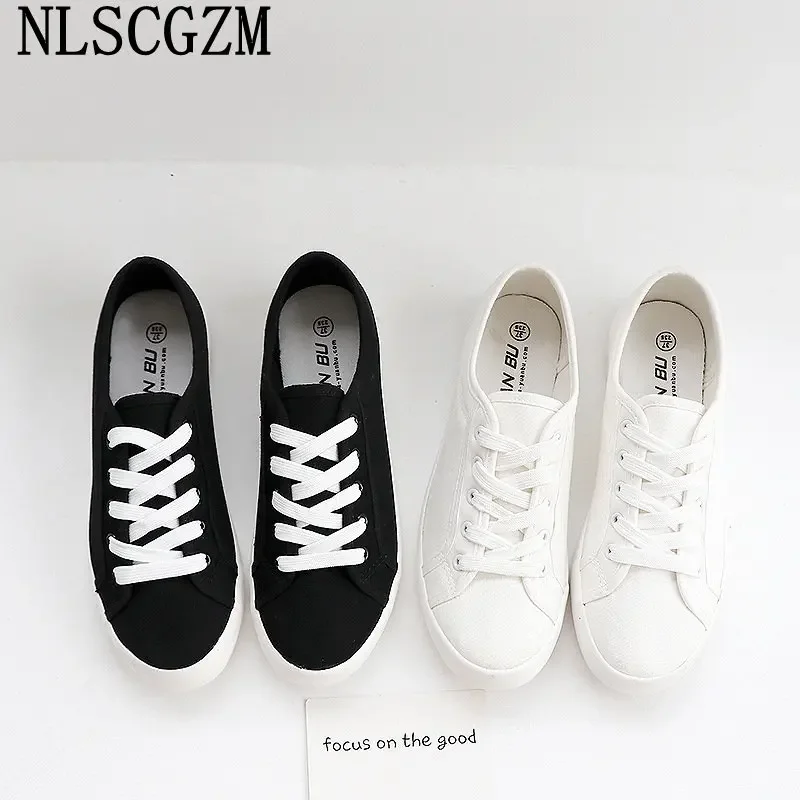 Canvas Sneakers Women Ladies Shoes White Sneakers Women Casual Shoes Running Shoes for Women Trainers кроссовки на платформе