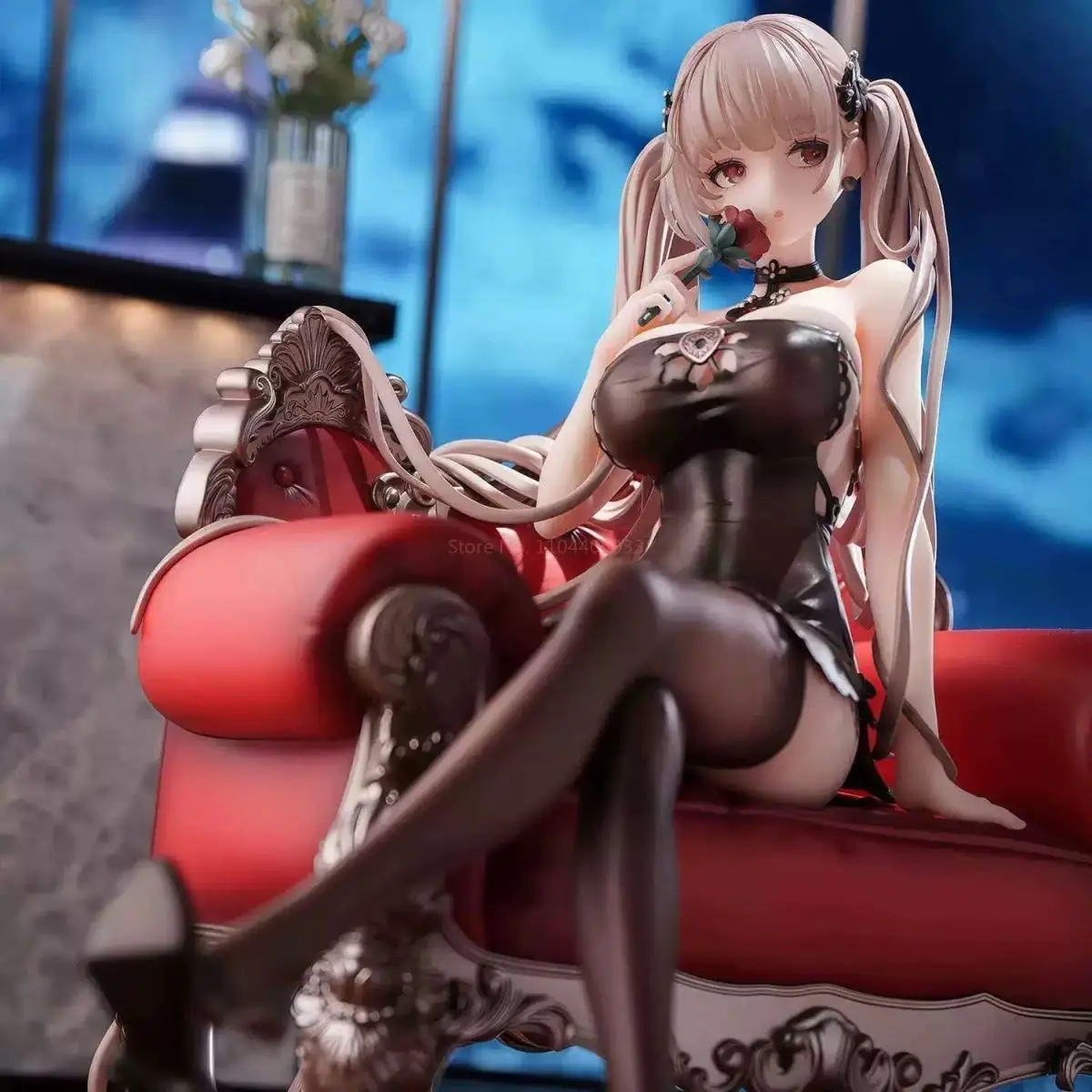 Azur Lane Anime Figuur Ijn Taihō & Hms Formidable Dress Ver. Zittend op de bank verzamelbeeld voor desktopdecoratie geschenken speelgoed