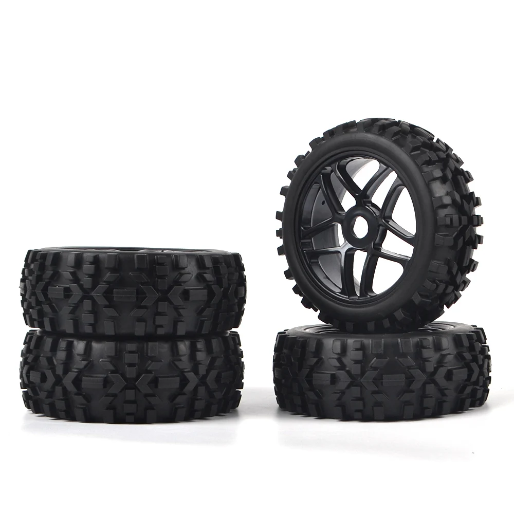 1/8 RC Buggy Tires 17mm Hex Wheels for Arrma Traxxas Redcat Kyosho HPI HSP RC Off Road Rally Truck Car