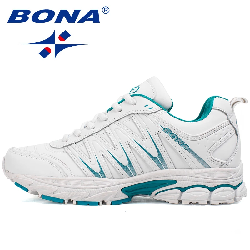 Bona New Hot Style Frauen Laufschuhe schnüren Sportschuhe Outdoor Joggen Walking Sportschuhe bequeme Turnschuhe für Frauen