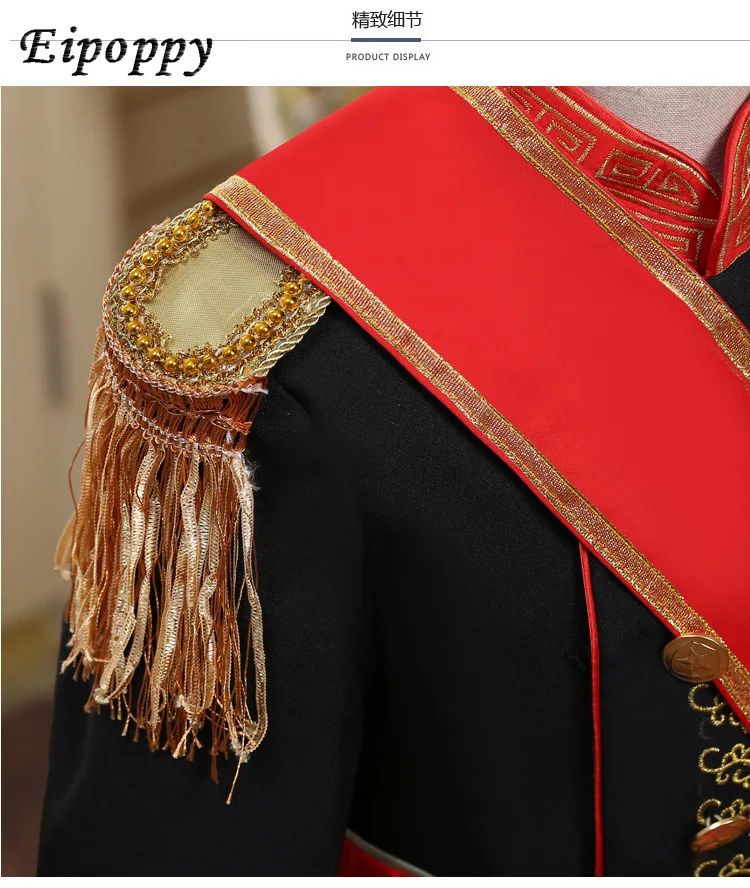 فستان جيش المحكمة الأوروبي للأطفال ، زي أداء وسيم ، بدلة أولاد