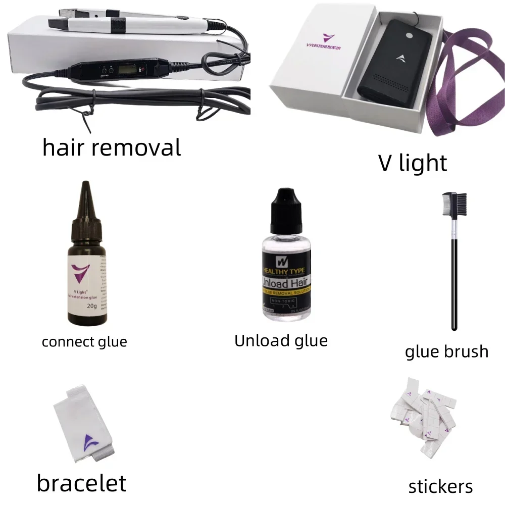 

Popular V light Hair extension tools in salon 20min finish extension that The greatest invention with News extension hair tools