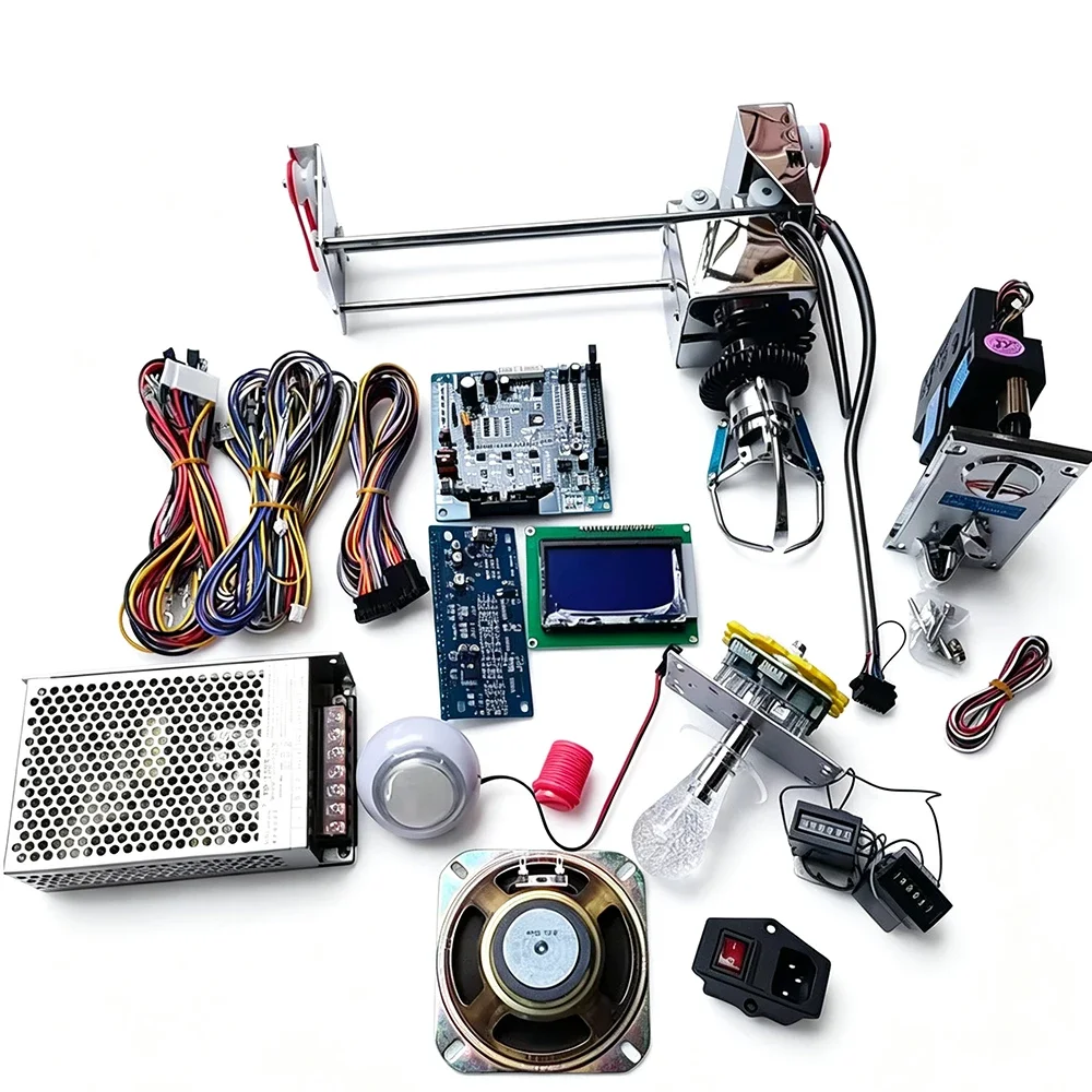 Crane Vening Machine Kit Diy Tablero Arcade Claw Game Board Parts 30cm Mini Gantry Dc24v Power Wholesale Hot Selling