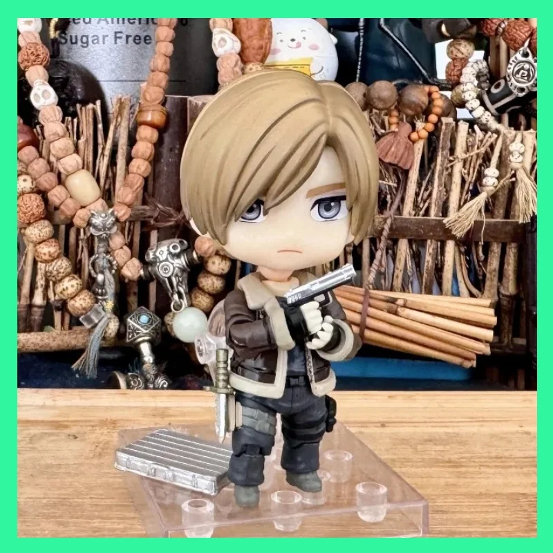 

Anime Resident Evil 4 Domestic "San Guang" Leon Scott Kennedy Figurine Model Desktop Ornament For A Boy'S Birthday Gift