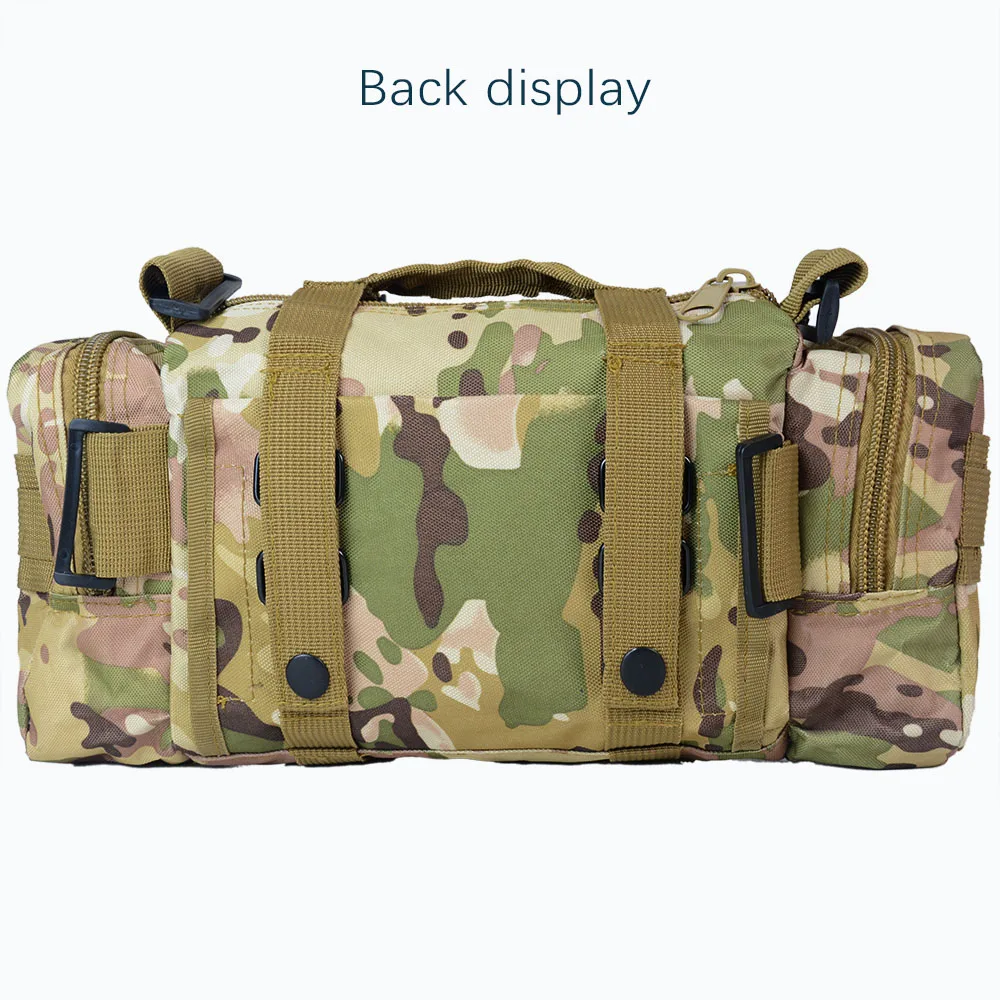 Sports outdoor Camo riding photography Tactical Magic 3P Attack Fanny pack Multi-function outdoor shoulder bag