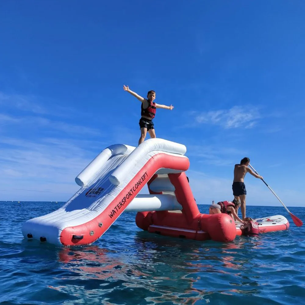 OEM/ODM Dropstitch Stand-Up Paddle Board Manufacturer Inflatable Paddleboard with Slide