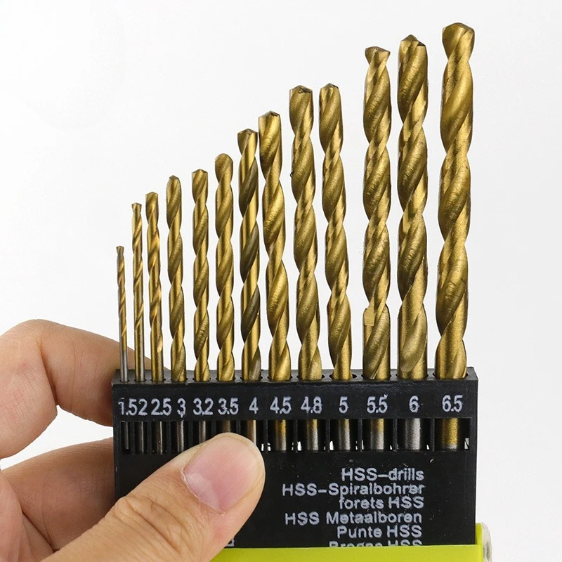 

Набор из 13 сверл из быстрорежущей стали для ударного инструмента, быстросменные, для стекла, металла, плитки, бетона, кирпичной кладки, для дома и ремонта, многоцелевые