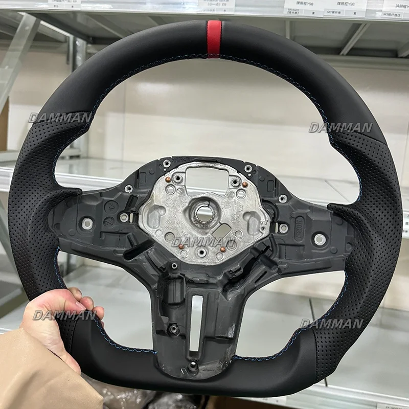 Full Leather Steering Wheel For BMW G20 G30 G16 G31 G29 G21 G28 G80 X3M X5M G01 G02 G05 G06 F90 F91 F92  F40 F44 F82 F83 M2 M3