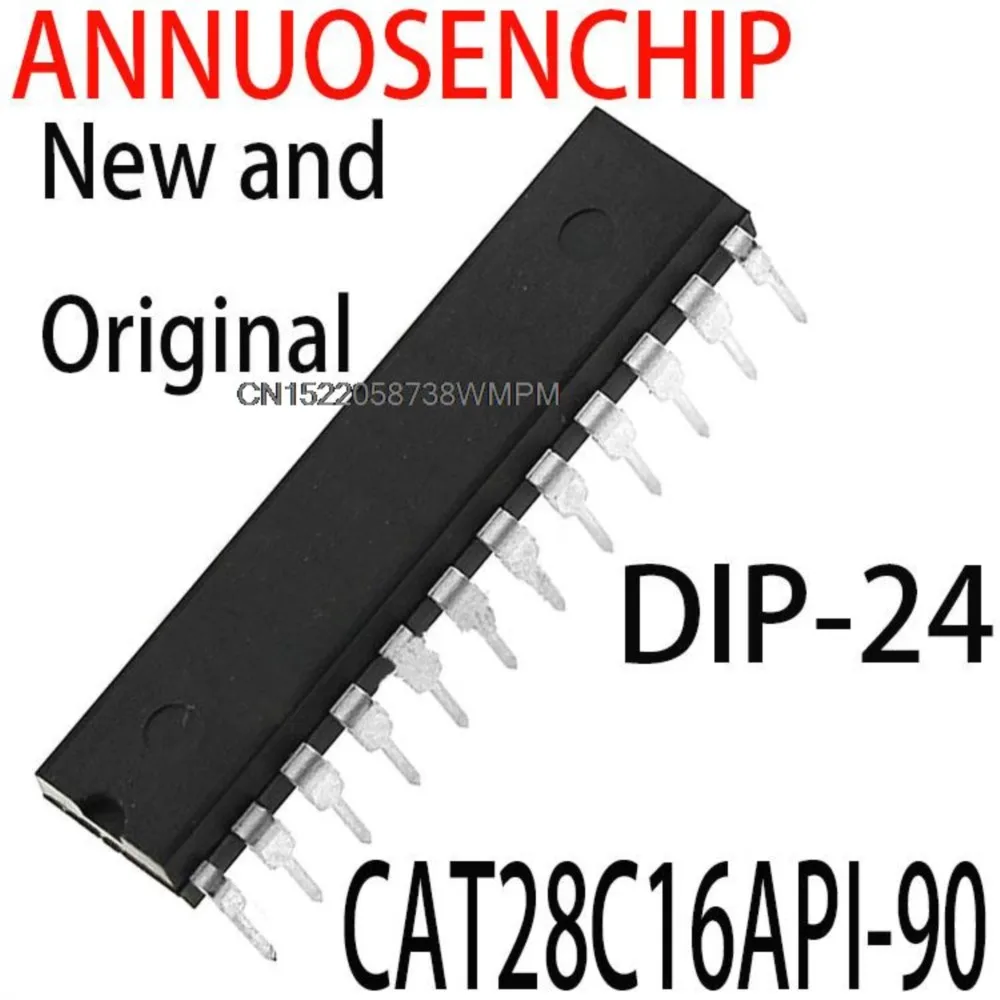 10PCS CAT28C16AP-20 28C16 16K-Bit CMOS PARALLEL E2PROM DIP-24 CAT28C16API-20 CAT28C16API-90